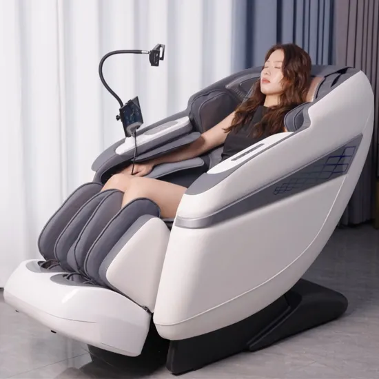Amazon Recliner Massage Chairs 3D 4D Deluxe Electronic Best Price Manufacturer for Modern Furniture with Foot Massage 