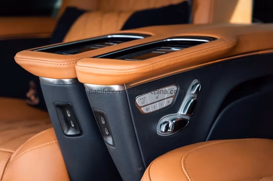China Origin High Quality W447 Electric Business VIP Luxury Reclining Genuine Leather Car Minibus Seat for Mercedes Benz Vito/V